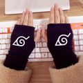 halloween items Anime Naruto Luminous Gloves Akatsuki Bandana Wrist Sweatband Cosplay Itachi Fingerless Luminous Wrist Gloves Halloween GiftBalloons. 