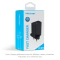 Vention 22.5W USB Charger Quick Fast Charge QC 3.0 USB Android for Huawei Redmi Note 10 Pro Xiaomi Poco X3 NFC, SAMSUNG S20 Realme 6 Pro Wall Charger. 