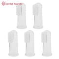 Finger-wearable Pet Toothbrush Pet Dental Care Kit 5 Pcs Silicone Finger Toothbrush for Dogs Cats Effective Teeth Cleaning for Small to Large Breeds Pet Toothbrush Silicone. 