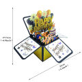 2025 Happy Birthday 3D PopUp Greeting Cards Gift for Business Kids Wife Husband Birthday Gift Festive Party Supplies Cards. 