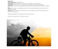Green Coolplays 1Pc 2.2m 20-Green LED Strip Bicycle Light, Bike Wheel Night Riding Cycling Lamp. 