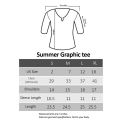 Women O-Neck, Half Sleeve Summer Graphic Tee Polyester T-Shirt Elegant Casual Loose Fit Office Wear Ribbed Fashion Tee Shirt Blouse Ladies Simple Tops Colors In White Mixed Color Flower Butterfly Design S, M, L Xl Size. 