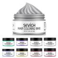 100g Temporary Hair Color Wax Men DIY Hairstyle Mud Molding Paste Dye Gel Cream. 