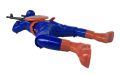 Captain America Crawling Man Toy / 2xAA 1.5V Battery Operating / Gun Fire Red Lighting / DA DA DA Gun Fire Sound Effects. 