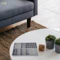 4 Pieces Jewelry Trays Organizer, Insert Divider Durable Display Case Storage Container Holder for. 