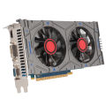 Gaming Graphics Card GTX750TI 2GB GDDR5 128BIT Plug and Play Graphics Card with Dual Fans for PC. 