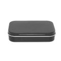 1PC DIY Accessories Metal Tin Silver Black Flip Storage Box Tool Box Money Coin Candy Key Business Card Storage Box BOYUAN. 