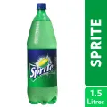 Sprite Lemon & Lime Flavoured, Clear Soft Drink with No Added Colours, Recyclable Bottle, 1500 ML. 