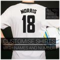 Football Patches Iron On Stickers Customize Name and Number Heat Transfer for Infant Kids Adults Player Nameset for Clothing. 
