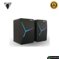 JEDEL S-553 Stereo Super Bass RGB Light PC Computer Speakers. 