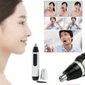 BZ-004 || 3 in 1 Electric Nose Hair Trimmer for Men& Women || Dual-edge Blades || Painless Electric Nose and Ear Hair Trimmer Eyebrow Clipper || Waterproof, Eco- Travel-User-Friendly. 