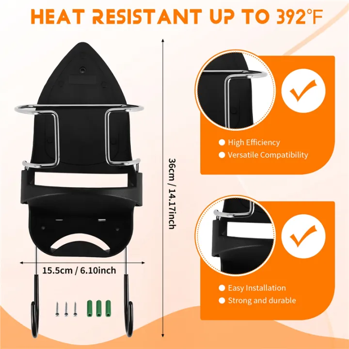 ARELENE%20Iron%20Board%20Hanger%20Wall%20Mount%20Electric%20Iron%20Holder%20Iron%20and%20Ironing%20Board%20Storage%20Organizer%20Shelf%20with%20Removable%20Hooks%20-2%20-%20Image%204