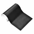 3D Black Carbon Fiber Stickers Car Wrap Sheet Roll Film Car Stickers Car Anti Scratch Stickers Vehicle Stickers Motorcycle Car Styling Accessories Car Protection Stickers Car Protection Film. 