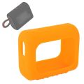 For JBL GO3 Speaker Silicone Cover Portable Protective Case with Carabiner. 