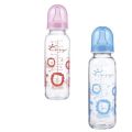 Sundelight Feeding Bottle Glass (250ml-Large Size)(Heat Resistant). 
