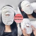 Skin Care Mask Cotton Hot Compress Towel Wet Compress Steamed Face Towel Opens Skin Pore Clean Compress Beauty Facial Care Tools. 