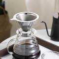 Mesh Coffee Filter for Single Cup Brew Coffee Dripper for Cafe Kitchen Home. 