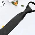 Sunnyheart Necktie Solid Color Wedding Groom Business Tie. 