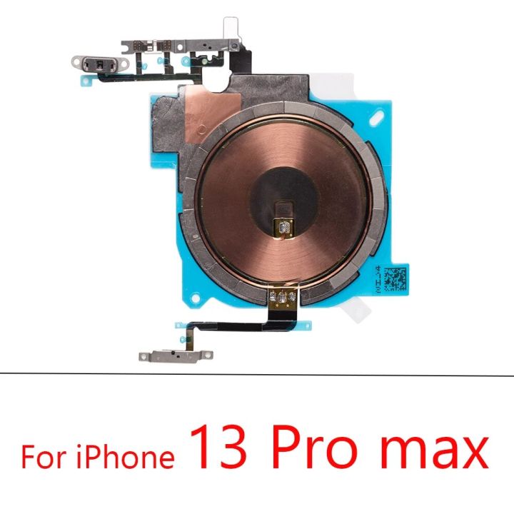 NFC%20Chip%20For%20iPhone%20X%20XR%20XS%2011%2012%2013%20Pro%20Max%20Wireless%20Charging%20Charger%20Panel%20Coil%20Sticker%20With%20Volume%20Button%20Flex%20Cable%20-%20Image%207