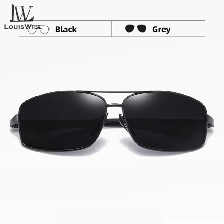 LouisWill%20Male%20Safety%20Driving%20Polarized%20Sunglasses%20Mens%20Eyewear%20Fishing%20UV400%20Sun%20Glasses%20Classic%20Alloy%20Frame%20-%20Image%204