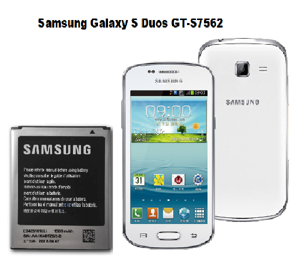 Samsung Galaxy S Duos S7562 Li-ion battery 1500 mAh  Samsung EB425161LU 1500mAh Originall Battery For Galaxy S Duos S7562 S7566 S7568 i8160 S7582 S7560 S7580 i8190 i739 i669 J1 Mini