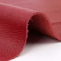 Natural Cow Skin Leather Pink/ Red/ Orange Leather Material Genuine Leather Wallet Accessories Frst Layer Cowhide Leather. 
