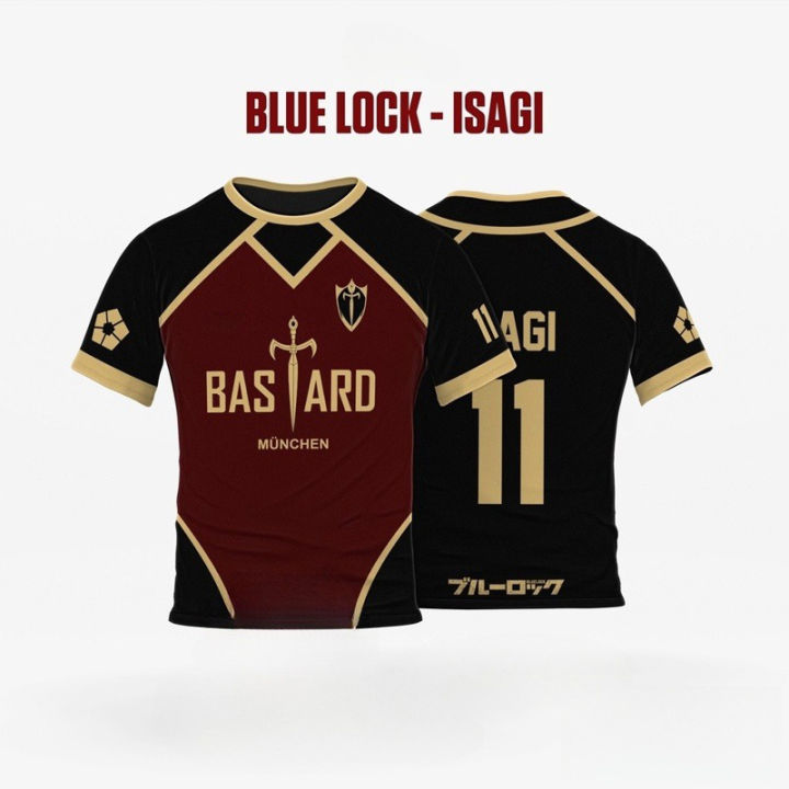 Jersey%20Futsal%20Cosplay%20Football%20Motif%20VL%20Replika%20Blue%20Lock%20Anime%20Bastard%20Munchen%20Men%20T-shirt%20Summer%20Short%20Sleeve%20Children%20Tee%20Top%20-%20Image%203