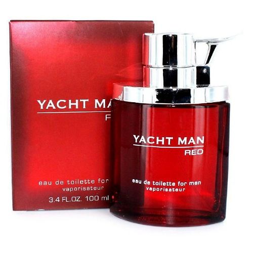 Yacht Man men perfume red  100ml