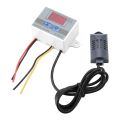 Durable XH-W3005 Digital Hygrometer 0~99%RH LCD Display Humidity Controller Humidistat Switch 12V Humidity Sensor Industrial Use. 