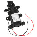 Black DC 12V 60W high-pressure mini membrane water pump automatic shutdown 5L / min. 