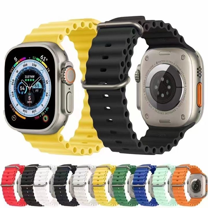 Sport Silicone Apple Watch Strap Ocean Band For I Watch Series 1/2