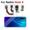 Aiinant Small Front Camera Flex For Xiaomi Redmi Note 8 8A Note8 Pro Plus Macro Depth Wide Main Big Back Rear Camera Flex Cable. 
