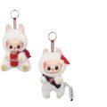 Coke Labubu Blind Box Figurine labubu Keychain Doll Plush Keychain Sitting Party Trendy Toy Small Gift. 