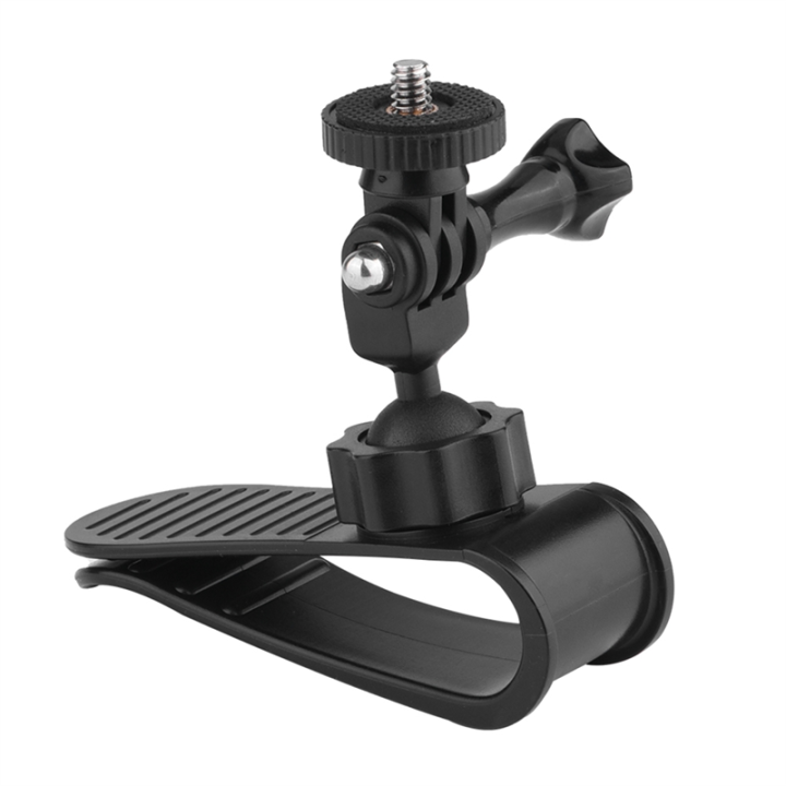 1%20PCS%20Action%20Camera%20Car%20Sun%20Visor%20Mount%20Action%20Camera%20Accessories%20Black%20Plastic%20for%20ACTION%204%20X3%20with%201/4%20Inch%20Adapter%20-%20Image%206