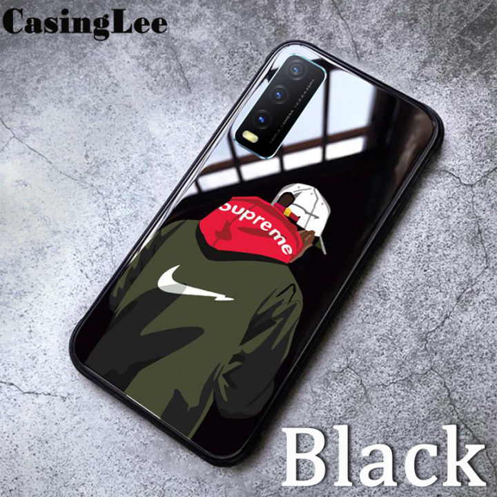 Casinglee%20for%20VIVO%20Y20%20Case%20Tempered%20Glass%20Protector%20Mirror%20Couple%20Back%20Cover%20SUP%20Supreme%20Design%20VIVO%20Y20%20case%20cover%20For%20girls%20and%20Boys%20-%20Image%204