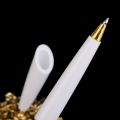 White Ostrich Quill Feather Signing Pen Gorgeous Holder Wedding Guest Book Vintage Feather Wedding Pen Set Party Signing Pen. 