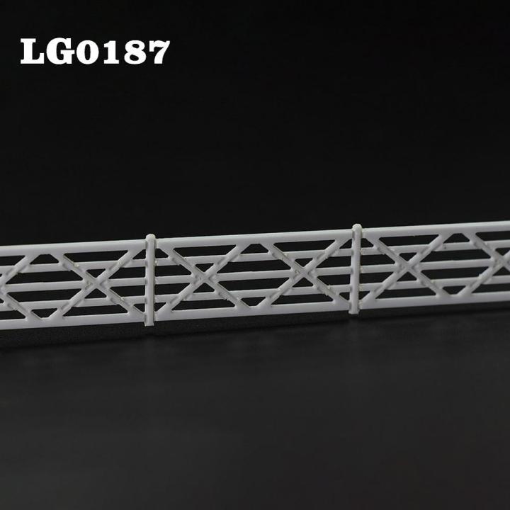 1 Meter HO/OO Scale Model Railway Fence - 1:87 Scale Building Wall For Train Layouts & Dioramas