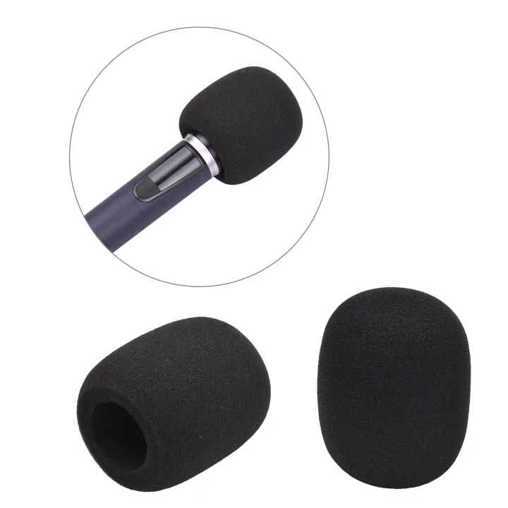 NYT%2010Pcs%20Microphone%20Foam%20Windshield%20Windscreen%20Noise%20Reduction%20Sponge%20Mic%20Cover%20For%20Handheld%20Condenser%20Microphone%20-%20Image%204