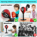 Desktop Punching Bag, Stress Buster with Suction Cup for Office Table and Counters for Kids Coworkers and Friends Easy Install. 