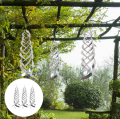 1/5Pcs Bird Repell-ent Spiral Reflectors Hanging Reflective Bird Deterent Device Garden Decorative Garden Scarecrow Yard Bird Repeller. 