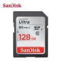 】 Original SD card SanDisk Ultra 16GB SDHC 128GB Memory Card C10 80mb/s USH-1 Support for Camera. 
