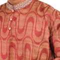 Male Long Sleeve Kurta Rich Fashion Wear - Full Set. 