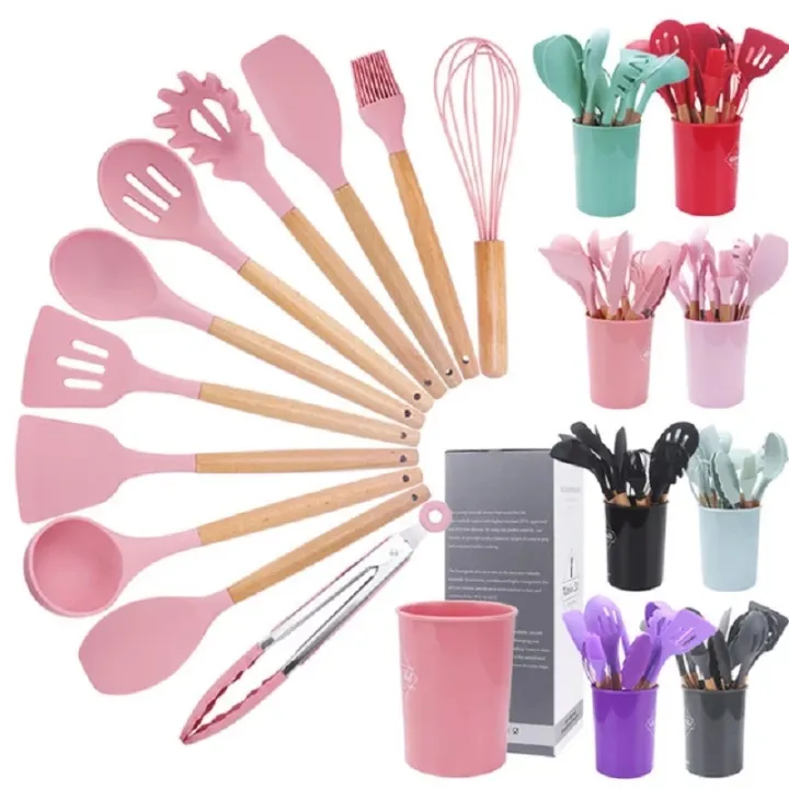 Spoons%20Silicone%20Measuring%20Silica%20Colander%20and%20for%20Utensil%20Brush%20Spoon%20Heat%201%20Set%20Utensils%20Kit%20Kitchen%20Spatula%20Gel%20Kitchenware%20Gadgets%20Ladle%20-%20Image%204