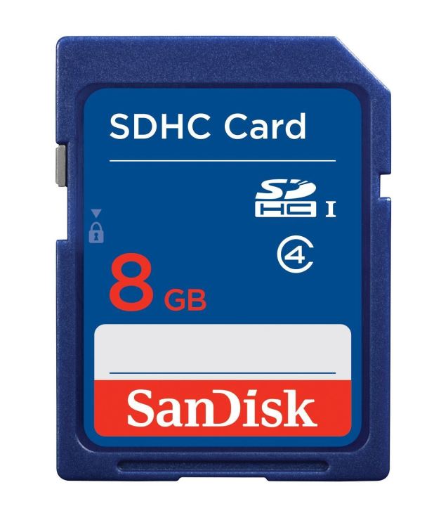SanDisk SDHC 8GB Memory Card