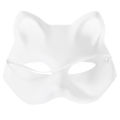 Halloween White Cat Face MaskCustom Fashion Kids Adult Masquerade Cosplay Party Decorations Halloween Fox Mask. 