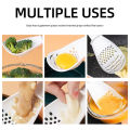 Houseeker Japanese Cooking Spoon Multi-Function Potato Masher Garlic Press Colander Grating Kitchen Auxiliary Food Gadget. 