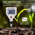 Ec Soil Analyzer Conductivity Test Potted Planting Soil Analyzer Ec Meter Flowers And Agriculture -White. 