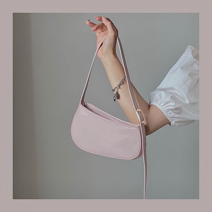 IELGY All-match simple and high-end girls' armpit bag