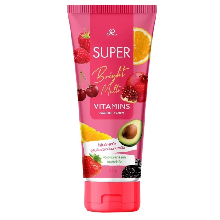 AR Super Bright Multi  Vitamins Facial Foam 150ml