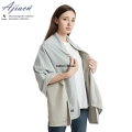 Shawl maternity shielding blanket lining or 50% protection against electromagnetic radiation 75% silver fiber office equipment EMF. 